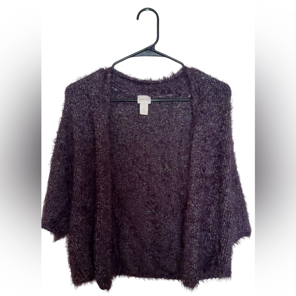 Chico's Deep Purple Women's Cardigan